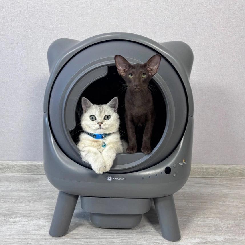 CURA X1 : Bac à litière autonettoyant pour chat
